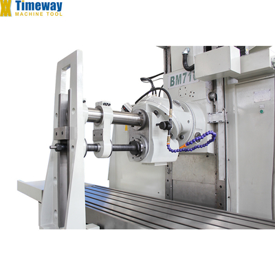 Capacidade de usinagem de trabalho médio Servomotores máquina de fresagem tipo cama BM716 fresadoras