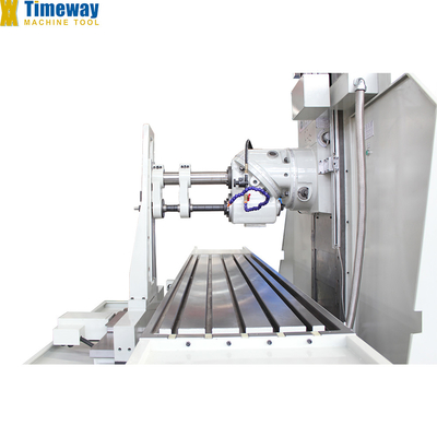Capacidade de usinagem de trabalho médio Servomotores máquina de fresagem tipo cama BM716 fresadoras