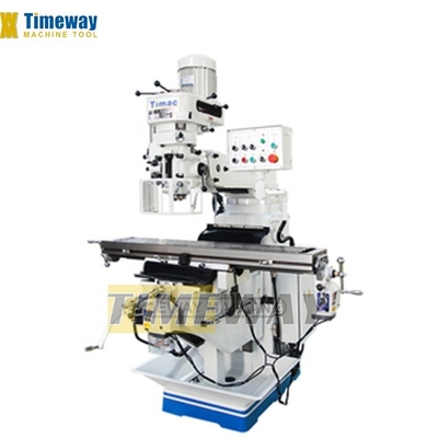 M250A Turret Milling Machine para Metal 380mm Table Travel 2024 Milling Industrial