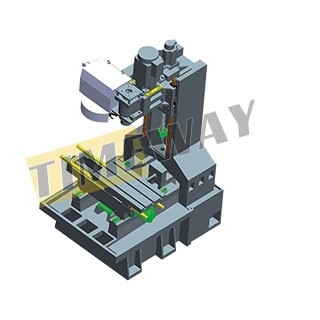 24 Revista de ferramentas Capacidade VMC400 Centro de usinagem vertical com 2,2 kW de alta precisão