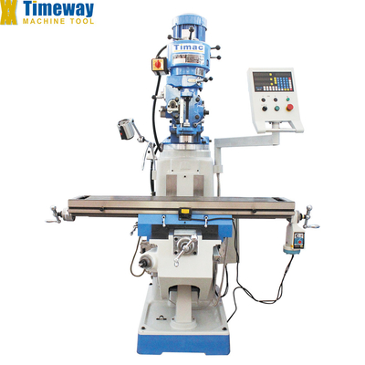 M250A Turret Milling Machine para Metal 380mm Table Travel 2024 Milling Industrial