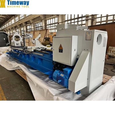 Máquina de torno horizontal de alta precisão AL-800B para processamento de metais