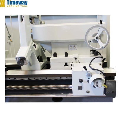 AL-1000 Máquina de torno horizontal de trabalho pesado para metal com perfuração óptima do fuso 100 mm