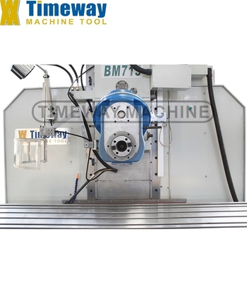 BM715 Máquina de fresagem vertical para metal 1500x650mm Viagem de mesa e 7300KG peso