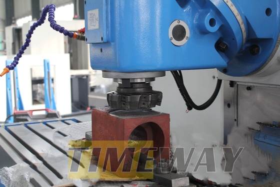 BM715 Máquina de fresagem vertical para metal 1500x650mm Viagem de mesa e 7300KG peso