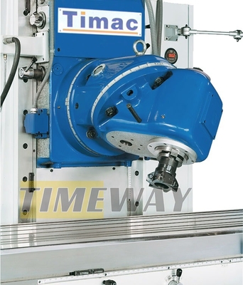 BM715 Máquina de fresagem vertical para metal 1500x650mm Viagem de mesa e 7300KG peso