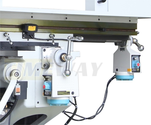 Máquina de fresagem de torreta M300A com 380mm Table Travel Z e 127mm Spindle Quill Travel
