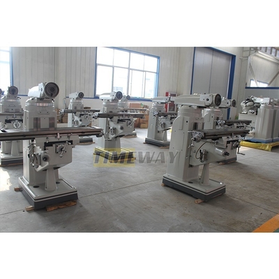 Máquina de fresagem de torreta M300A com 380mm Table Travel Z e 127mm Spindle Quill Travel