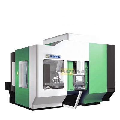 Centro de usinagem CNC vertical de 5 eixos de alta precisão com capacidade de 12 revistas de ferramentas