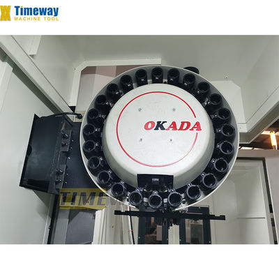 Máquina de fresagem CNC de metal com capacidade de usinagem pesada e 700 mm de viagem de mesa Z