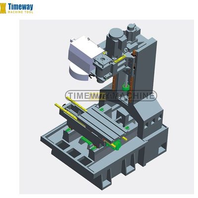Centro de usinagem vertical com sistema de controle CNC GSK de oficinas de reparação de máquinas