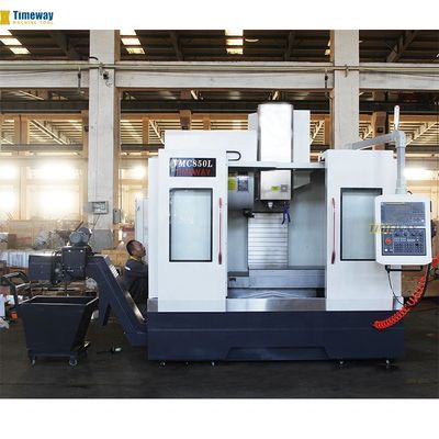 Máquina de moagem vertical de metais de 500 mm com precisão de posicionamento de 0,005 mm