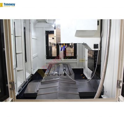 Máquina de moagem vertical de metais de 500 mm com precisão de posicionamento de 0,005 mm