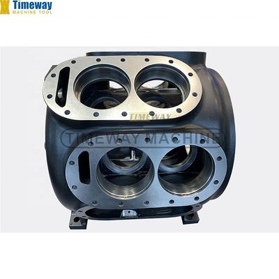 A usinagem leve tornou-se fácil com o centro de usinagem horizontal de alta precisão de 5500 kg