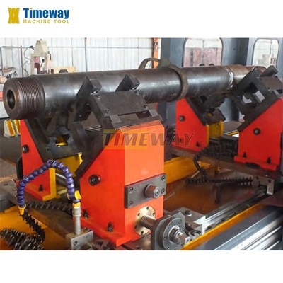Máquina de perfuração CNC de 220/380V para afinar cilindros hidráulicos 80-350 mm Faixa de diâmetro