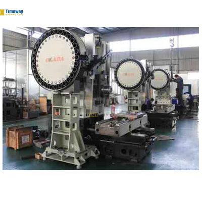 A usinagem leve tornou-se fácil com o centro de usinagem horizontal de alta precisão de 5500 kg