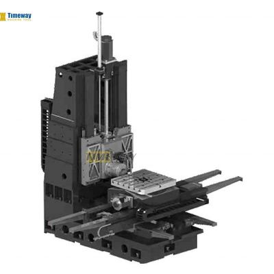 A usinagem leve tornou-se fácil com o centro de usinagem horizontal de alta precisão de 5500 kg