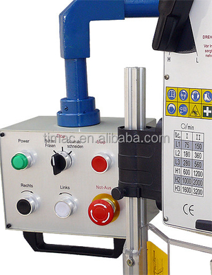 Máquina de moagem multifuncional de perfuração azul e branco com CNC normal