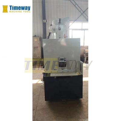 Máquina de rectificação de superfície de mesa rotativa de fuso vertical CNC com velocidade de elevação rápida