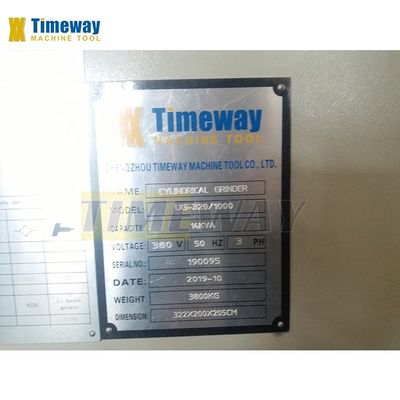 Máquina de moagem cilíndrica universal de alta precisão com distância entre centros de 2000 mm