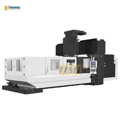 Máquina de fresagem de grande dimensão de tipo &quot;Gantry&quot; para travagem transversal Y 1000 e travagem de mesa X mm 1000