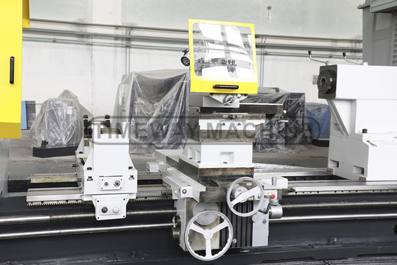 Máquina de torno horizontal de alta rigidez de trabalho pesado AL-2000 para torneamento industrial de metais