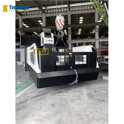 Máquina de fresagem de alta precisão de tipo gantry com 3 eixos e 0,008 mm Repetitividade X/Y/Z