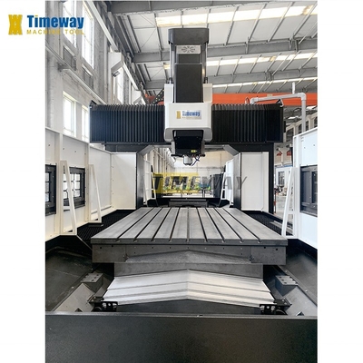 Máquina de fresagem de alta precisão de tipo gantry com 3 eixos e 0,008 mm Repetitividade X/Y/Z