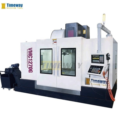 Processamento de metais de alta velocidade Centro de usinagem vertical CNC com 1200 mm de viagem da mesa