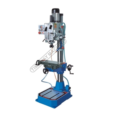50-1250 r.p.m Máquina de fresagem de perfuração de alimentação automática com superfície de mesa de trabalho de 820x240 mm