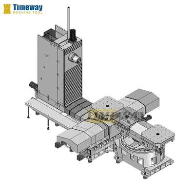 Centro de usinagem CNC horizontal com tamanho de mesa 630x630mm Online