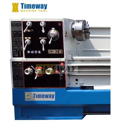 Max. Swing Over Gap 1035mm Torno de sela para metal CL-800 D1-8 nariz de fuso