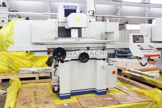 406x813mm Tamanho da mesa Selha hidráulica Moedor de superfície móvel para peças grandes 3400KG