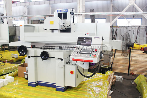 406x813mm Tamanho da mesa Selha hidráulica Moedor de superfície móvel para peças grandes 3400KG