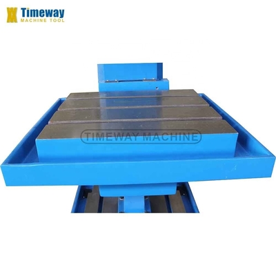 50 mm cabeça engrenada pedestal perfuradores Fuso de alimentação gama 0,1-0,4 r/min 12 velocidades