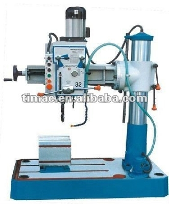 Máquina de perfuração hidráulica radial de capacidade de perfuração de 32 mm para fabricação industrial
