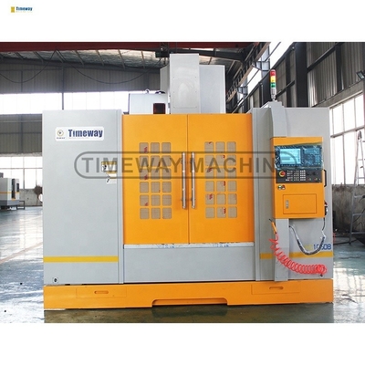 Centro de usinagem vertical CNC com controlador FANUC ± 0,008 Precisão de posicionamento mm