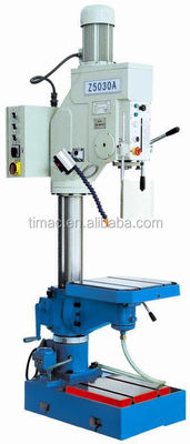 Max. Capacidade de perfuração 50 mm Máquina de perfuração de pilares de braço radial para aplicações metálicas