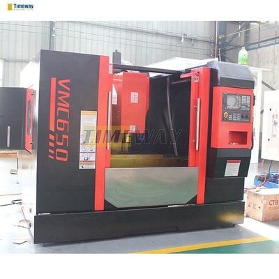Máquina de fresagem CNC Centro de usinagem vertical com repetibilidade X/Y/Z de ±0,008 mm