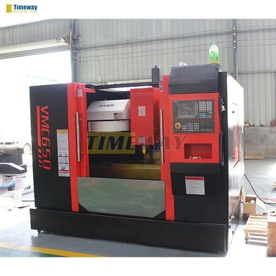 Máquina de fresagem CNC Centro de usinagem vertical com repetibilidade X/Y/Z de ±0,008 mm