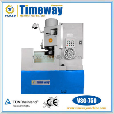 Máquina de trituração vertical de superfícies de fuso e mesa redonda para oficinas de reparação de máquinas