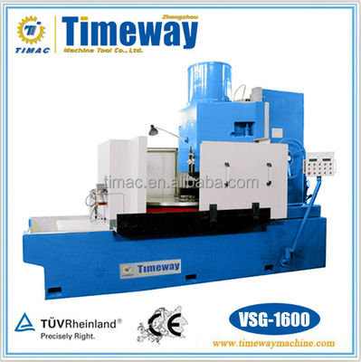 Máquina de trituração vertical de superfícies de fuso e mesa redonda para oficinas de reparação de máquinas