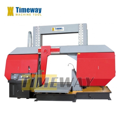 Máquina de serração de banda metálica semiautomática de pórtico competitiva com tensão de 220-380V