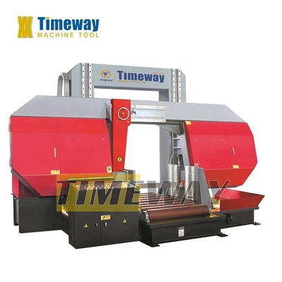 Máquina de serração de banda metálica semiautomática de pórtico competitiva com tensão de 220-380V