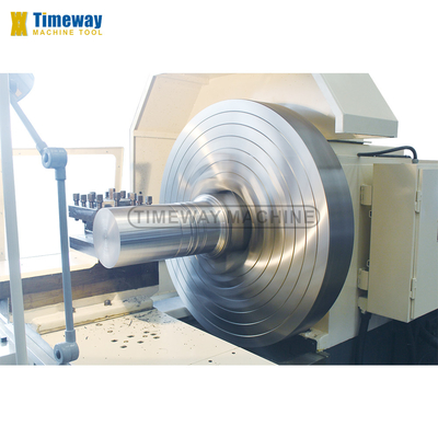 Máquina de torneamento horizontal de alta precisão de cama plana/torno de banco/ 6000 KG AL-1250B