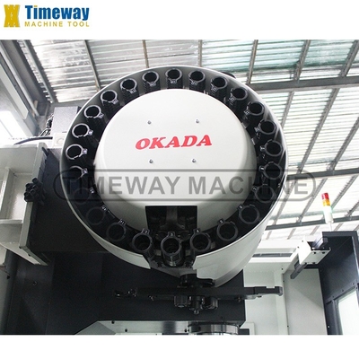 Timeway Worktable 600x1300mm CNC Centro de usinagem vertical com 8000 Rpm velocidade do fuso