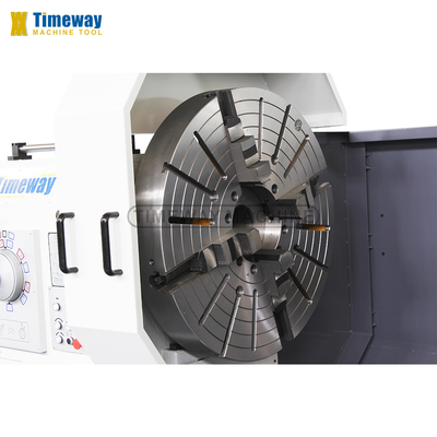 Máquina de torneamento horizontal de alta precisão de cama plana/torno de banco/ 6000 KG AL-1250B