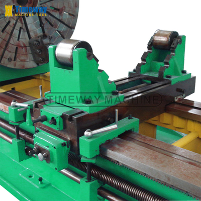 Torno de metal universal CNC ou sem carga Torno horizontal de 16 toneladas