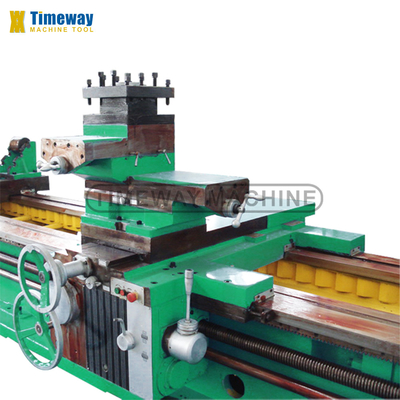 Torno de metal universal CNC ou sem carga Torno horizontal de 16 toneladas