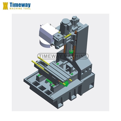 Centro de Mecânica Vertical CNC de Alta Velocidade Timeway 3-eixo com Sistema de Controle FANUC